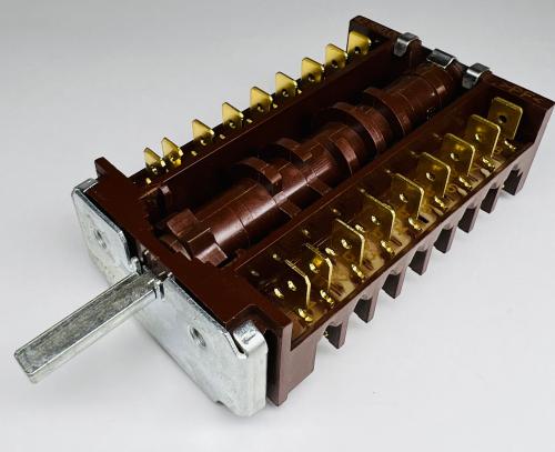 Переключатель духовки 42.880.00, 9 позиций (8+0) 18 контактов, GEFEST XZ307-WH880, WH851T