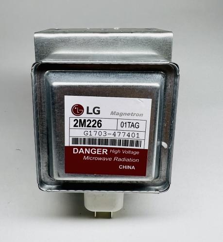 Магнетрон для микроволновки LG  2M226-01  900W  (6 пластин  6 отверстий)