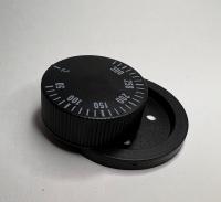 Ручка переключения режимов  духовки (черная) 0-300°С