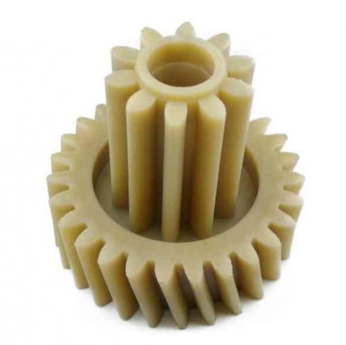 Шестерня мясорубки KENWOOD  Ø55/28мм h49мм z27/10 кос/прям MG350/360 средняя