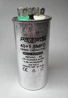 Конденсатор CBB65 40+1,5 мкф 450V алюминиевый