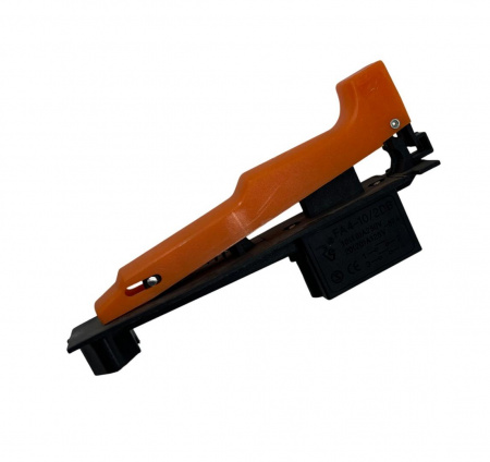 Кнопка УШМ DWT WS-230 SL  10A 250V фиксатор KN044