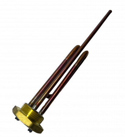 ТЭН водонагревателя RCT  2500W   D-48мм анод  M6 L273мм Unival Италия ATT медь