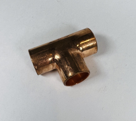 Тройник медный  1/2” (12мм)