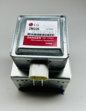 Магнетрон для микроволновки LG  2M226-01  900W  (6 пластин  6 отверстий)