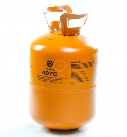 Фреон R 407 С   (11,3 кг)