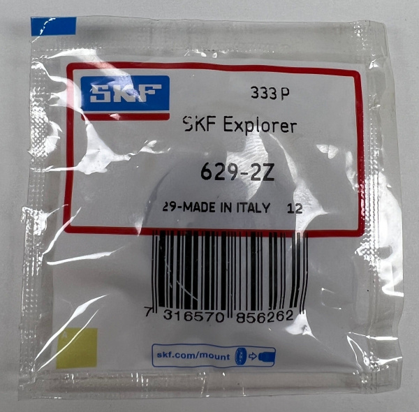 Подшипник  629 ZZ SKF (9*26*8)мм BRG239UN
