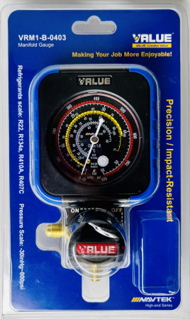 Манометрический коллектор  Value VRM - B - 0403 R22/134/407/410