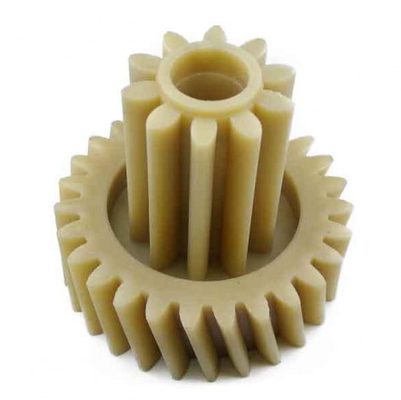 Шестерня мясорубки KENWOOD  Ø55/28мм h49мм z27/10 кос/прям MG350/360 средняя