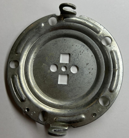 Фланец водонагревателя круглый RF Ariston  D-80/125мм, 5 отверстий, 65111789, 571755, 65180071, 3418002, 570409, WTH215UN