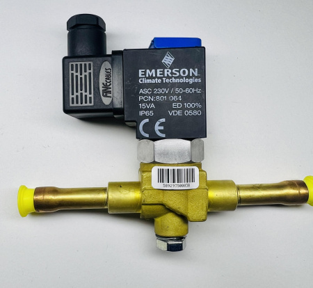 Вентиль соленоидный Emerson 200RB3T3 3/8 пайка