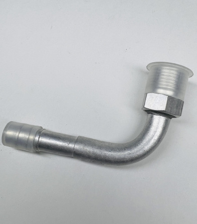 Фитинг алюминиевый O-Ring  G8  уголовой 90гр., резьба 3/4", D трубки 1/2,  (10мм)