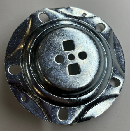 Фланец водонагревателя круглый RF Ariston,  D-75/125мм  5 отверстий  570407,810303, 810304, 3418002, 570395