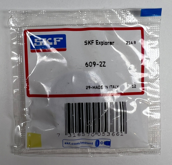 Подшипник 609 ZZ  SKF (9*24*7)мм  BRG235UN, BRG635UN