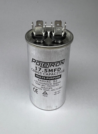 Конденсатор CBB65 17.5 мкф 440-450V алюминиевый