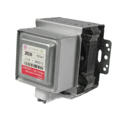 Магнетрон для микроволновки LG 2M246-050GF 1100W  (6 пластин  6 отверстий)