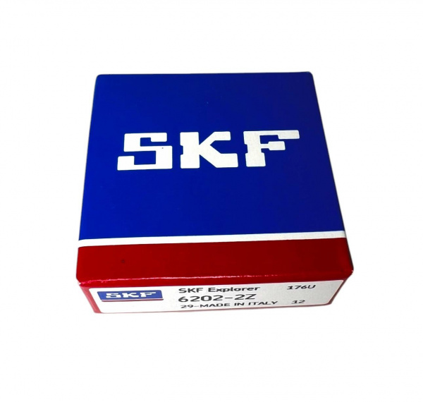 Подшипник 6202 ZZ  SKF (15*35*11)мм (в коробке) Италия