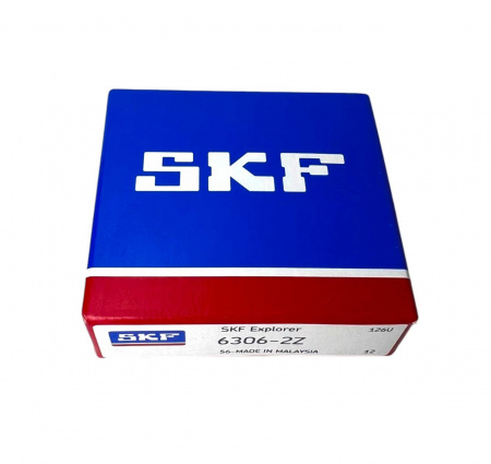 Подшипник 6306 ZZ SKF (30*72*19)мм (в коробке) Малайзия
