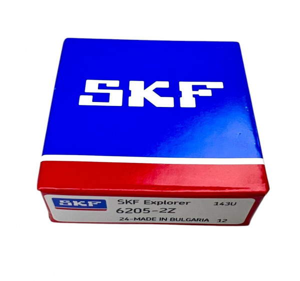 Подшипник 6205 ZZ SKF (25*52*15)мм  (в коробке) Болгария