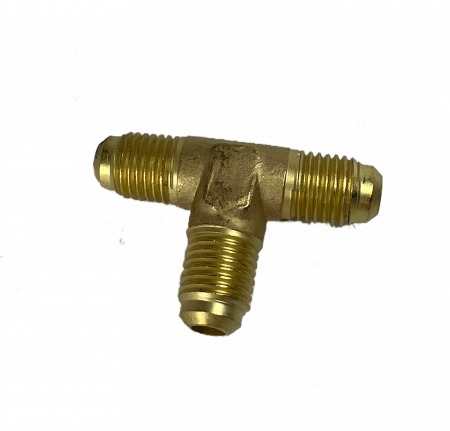 Тройник соединительный латунный U04 (1/4SAE х 1/4SAE х 1/4SAE)