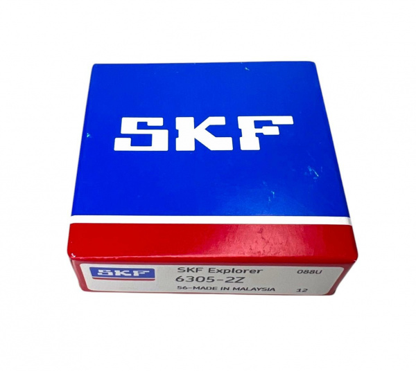 Подшипник 6305 ZZ SKF (25*62*17)мм (в коробке) Малайзия