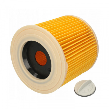 Фильтр пылесоса KARCHER d120/80мм h115мм WD3 WD2 SE4001 SE4002 6.414-552