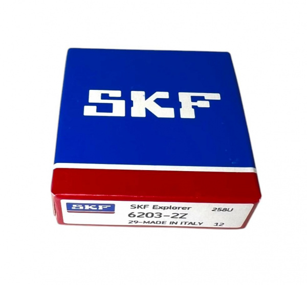 Подшипник 6203 ZZ SKF  (17*40*12)мм (в коробке) Италия