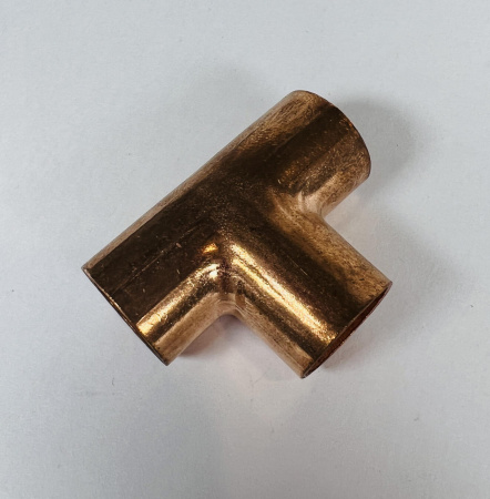 Тройник медный  5/8” (16мм)