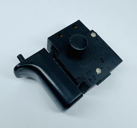 Кнопка дрель  6A 250V FA2-6/1BEK фиксатор реверс