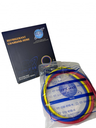 Шланг заправочный DSZH СТ-336 1/4 SAE 90см  500-2500 psi 3шт