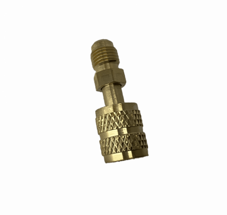 Переходник наружн.1/4F SAE  x внутр.5/16M SAE (наруж.R-22 - внутр.R-410)