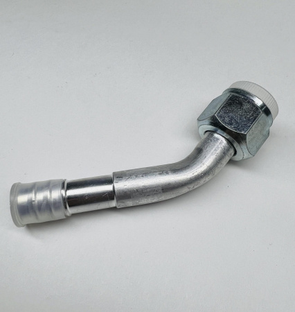 Фитинг алюминиевый O-Ring G10 угловой  45гр.  резьба 7/8", D трубки 5/8, (13мм)