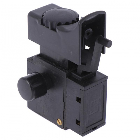 Кнопка дрель  6A 250V FA2-6/1BEK фиксатор реверс